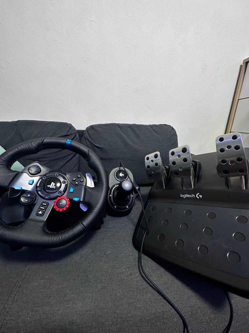 Logitech G29 with shifter, Video Gaming, Gaming Accessories, InGame