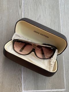 Louis Vuitton Z1664E Sunglasses Lv Moon Square Full Rim Monogram Used