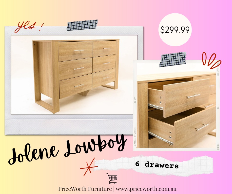 Lowboy chest of shop drawers for sale