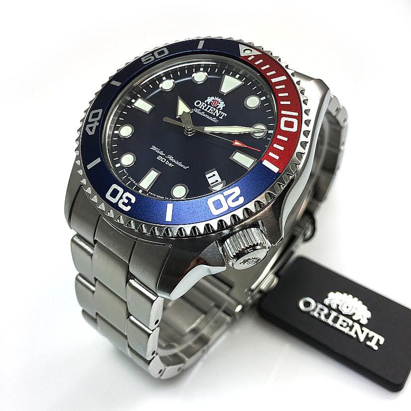 Lowest Price Orient TRITON Men s Automatic Blue Dial Stainless Steel Watch Birthday gift birthday orient BRAND NEW IN BOX WITH 1 YEAR WARRANTY Men s Fashion Watches Accessories Watches on Carousell