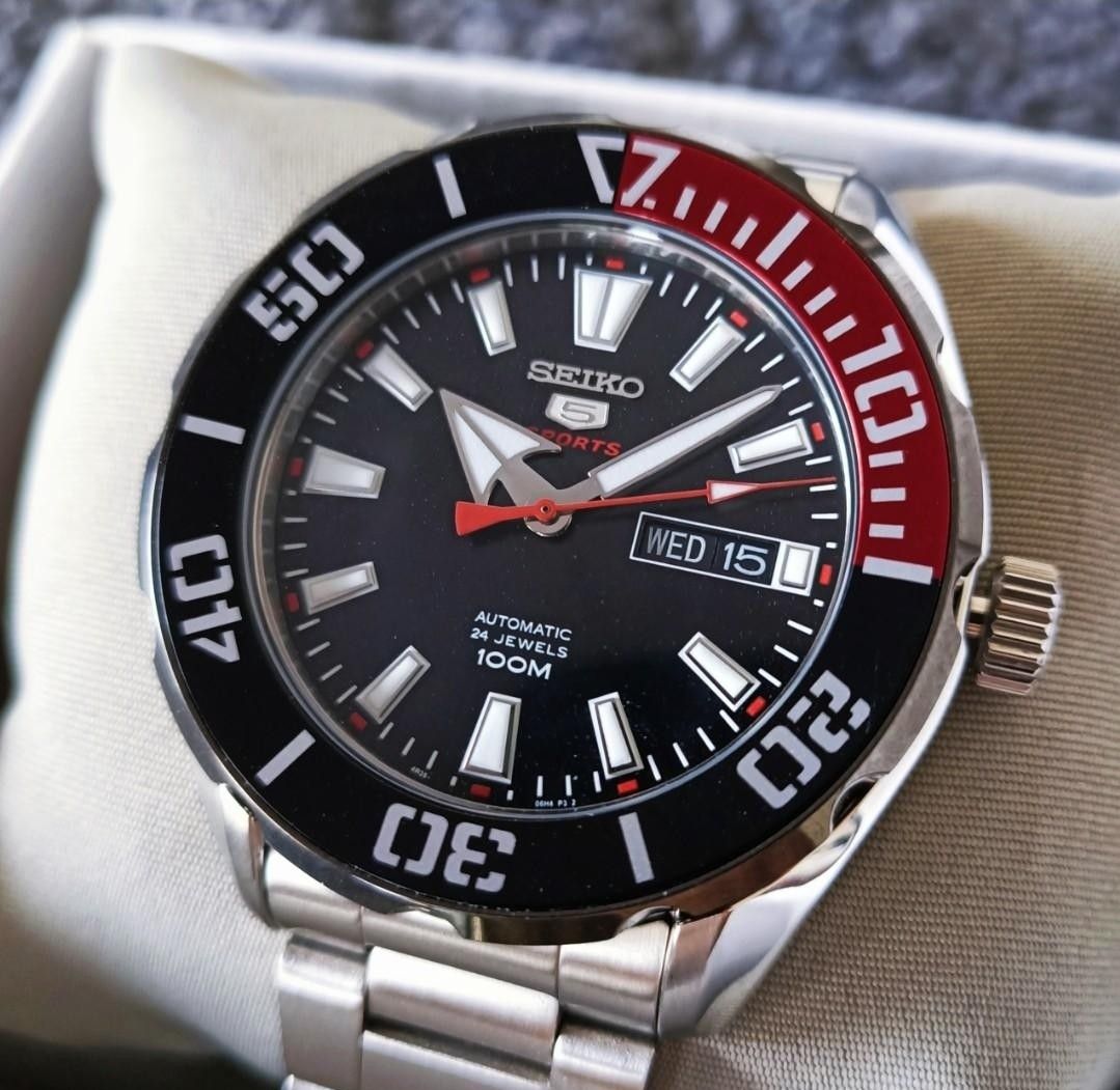 Lowest Price Seiko RARE SRPC57 Men s Automatic Black Dial