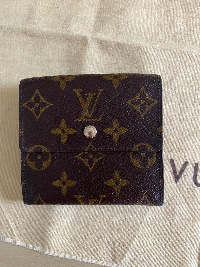 LV Elise Monogram Trifold Short Wallet (Category: Luxury Bags & Wallets) located in Bulacan. Submitted by thedeclutteringmom (Listing ID 1228639285, Image 1). Description: Guaranteed original Money back guaranteed if proven fake In very good condition Working buttons No dry peeling on bill slot/sticky part cleaned No tear/crack on leather Datecode: SP 0914 Made in France year 1994 Wallet only Please manage expectations, this wallet is preloved an