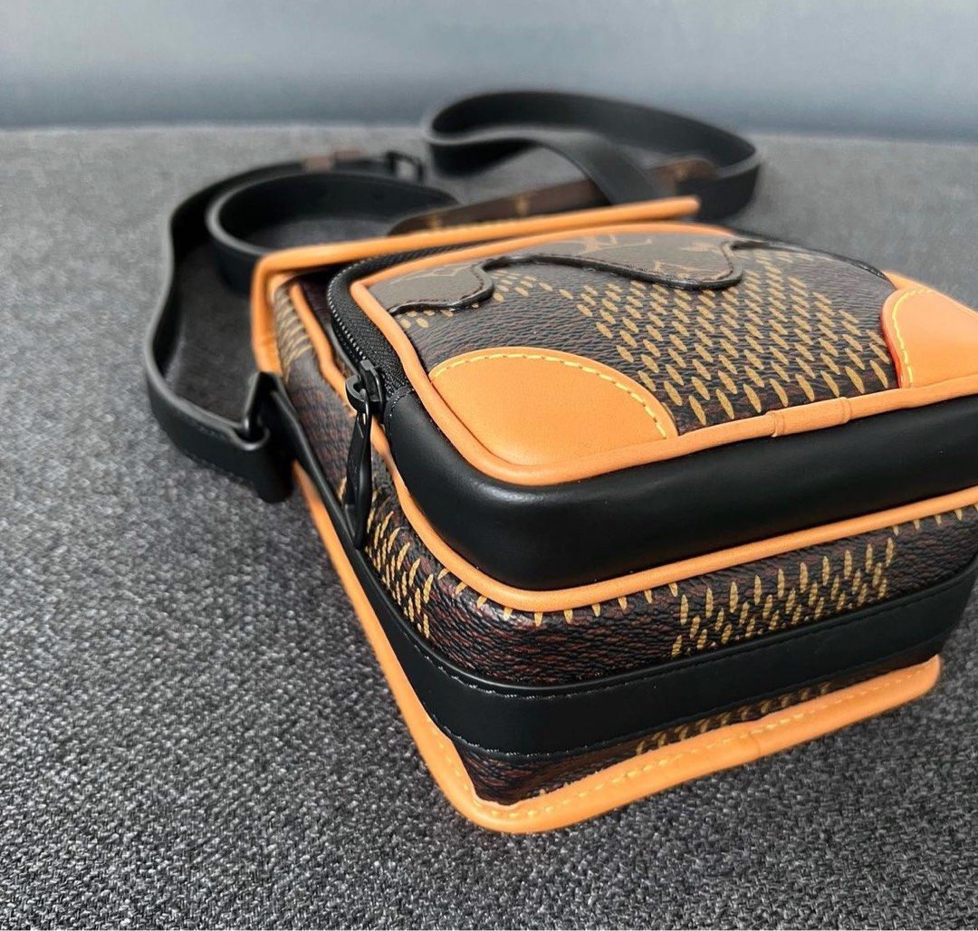 LV Nano Amazon Messenger Giant Damier, Luxury, Bags & Wallets on Carousell