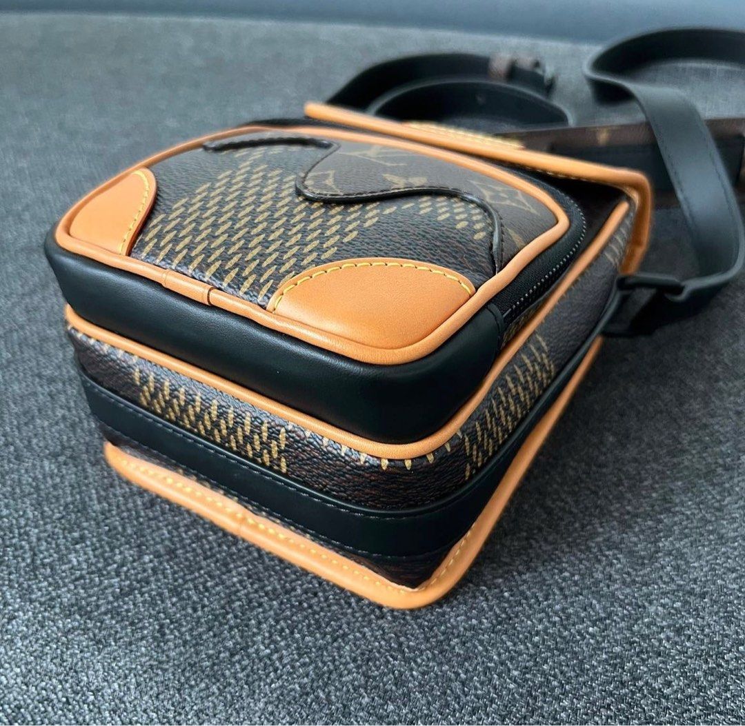 LV Nano Amazon Messenger Giant Damier, Luxury, Bags & Wallets on Carousell