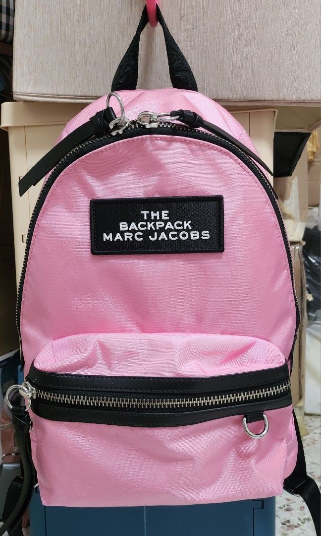 Marc jacobs pink backpack clearance
