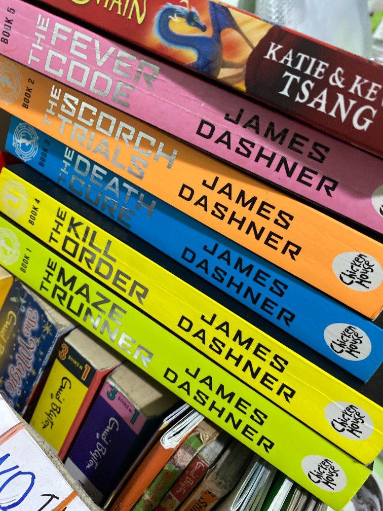 Maze Runner Series Hobbies Toys Books Magazines Fiction Non