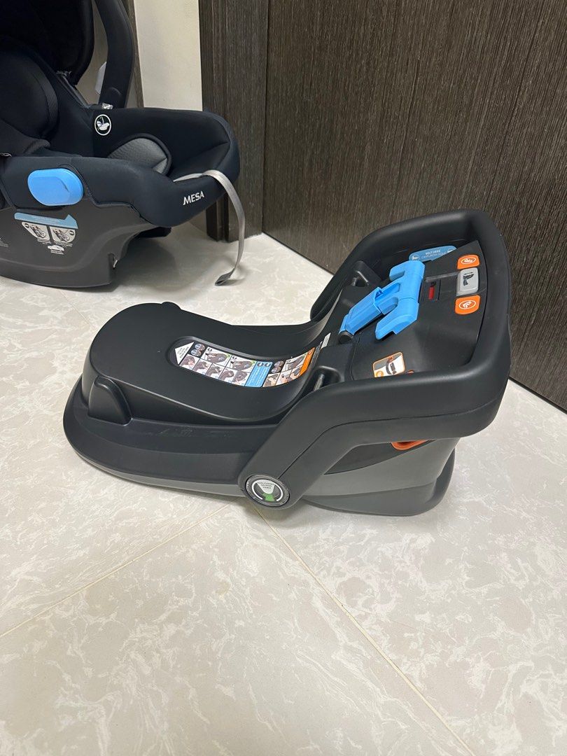 Uppababy MESA Infant Car Seat Black + MESA Base, Babies & Kids, Going