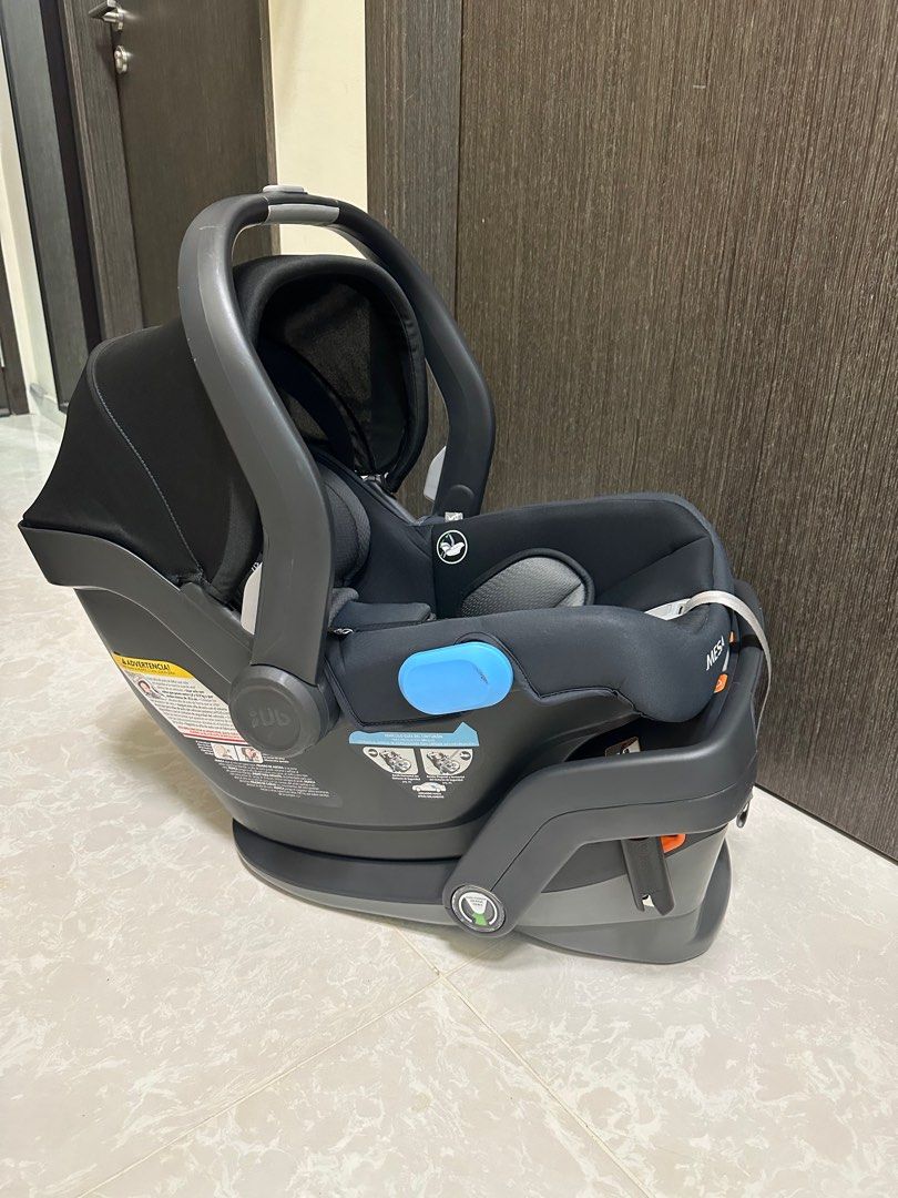Uppababy MESA Infant Car Seat Black + MESA Base, Babies & Kids, Going