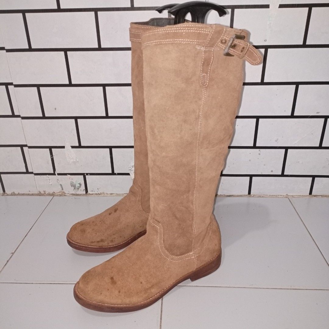 MIAOLV original leather boot 39 size women shoes