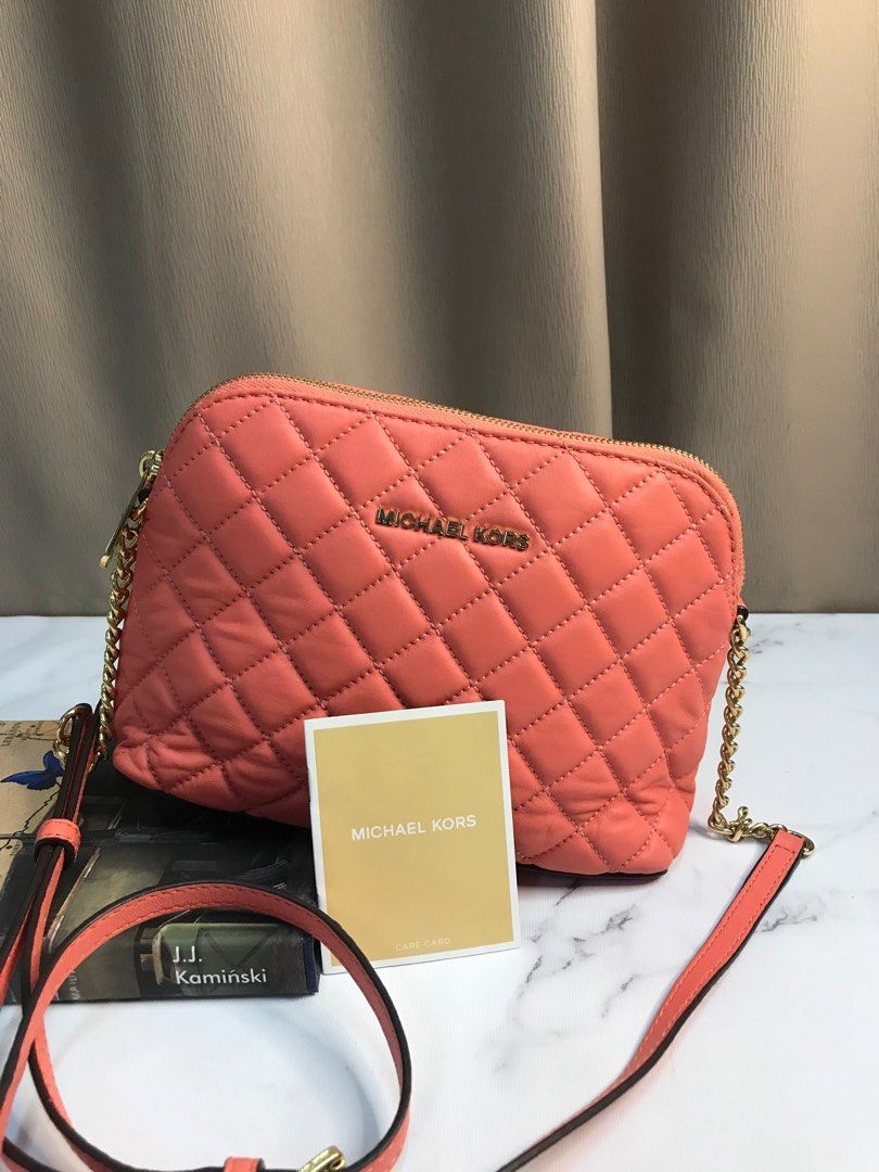 Michael kors discount coral purse