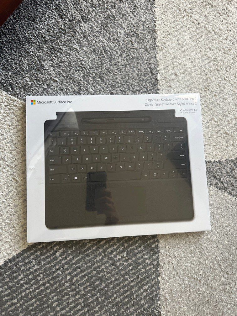 Microsoft Original Surface Pro 3 4 5 6 7 Keyboard Layout QWERTZ German De| Ice