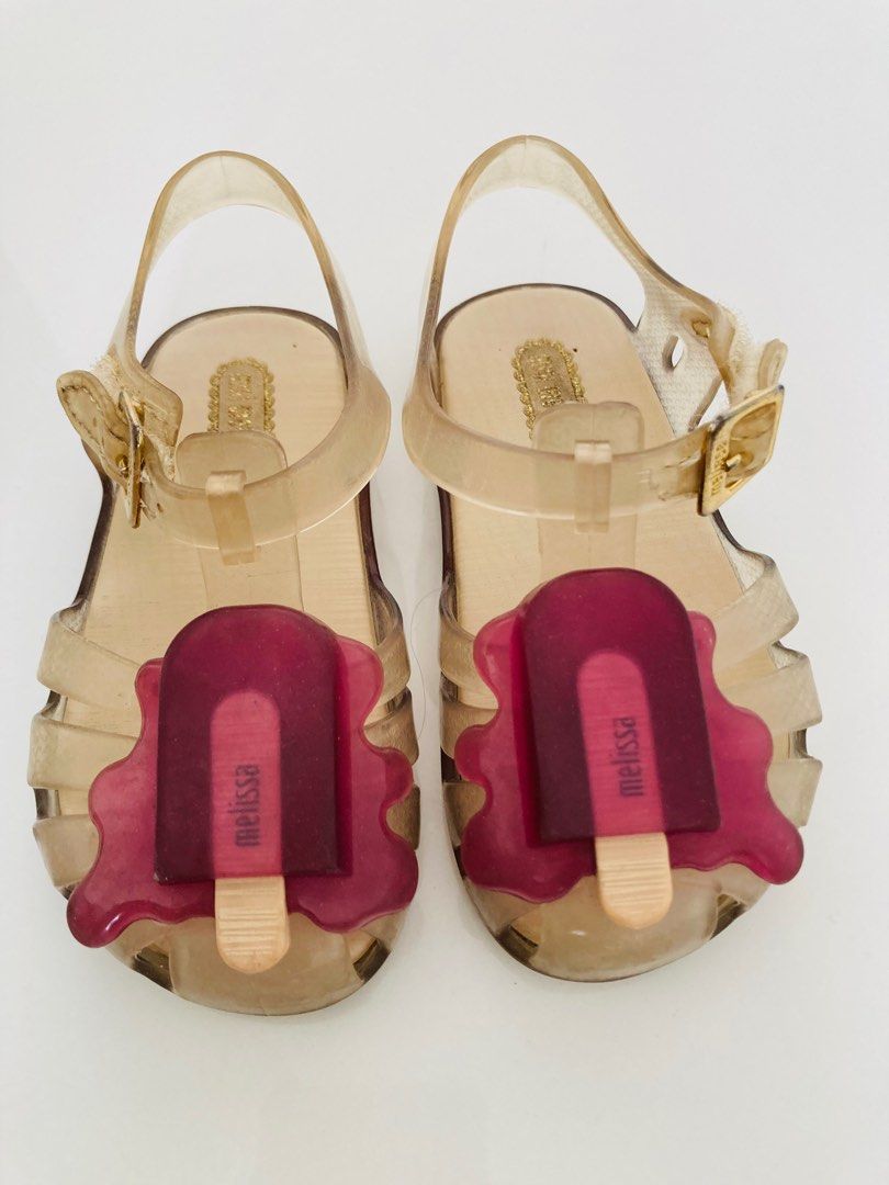 Mini melissa popsicle toddler shoes (Category: Babies & Kids Fashion) located in Paranaque City. Submitted by anoona (Listing ID 1228681390, Image 1). Description: Preloved .