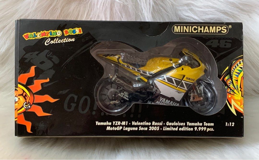 Minichamps 1:12 Yamaha YZR-M1 Valentino Rossi Gauloises