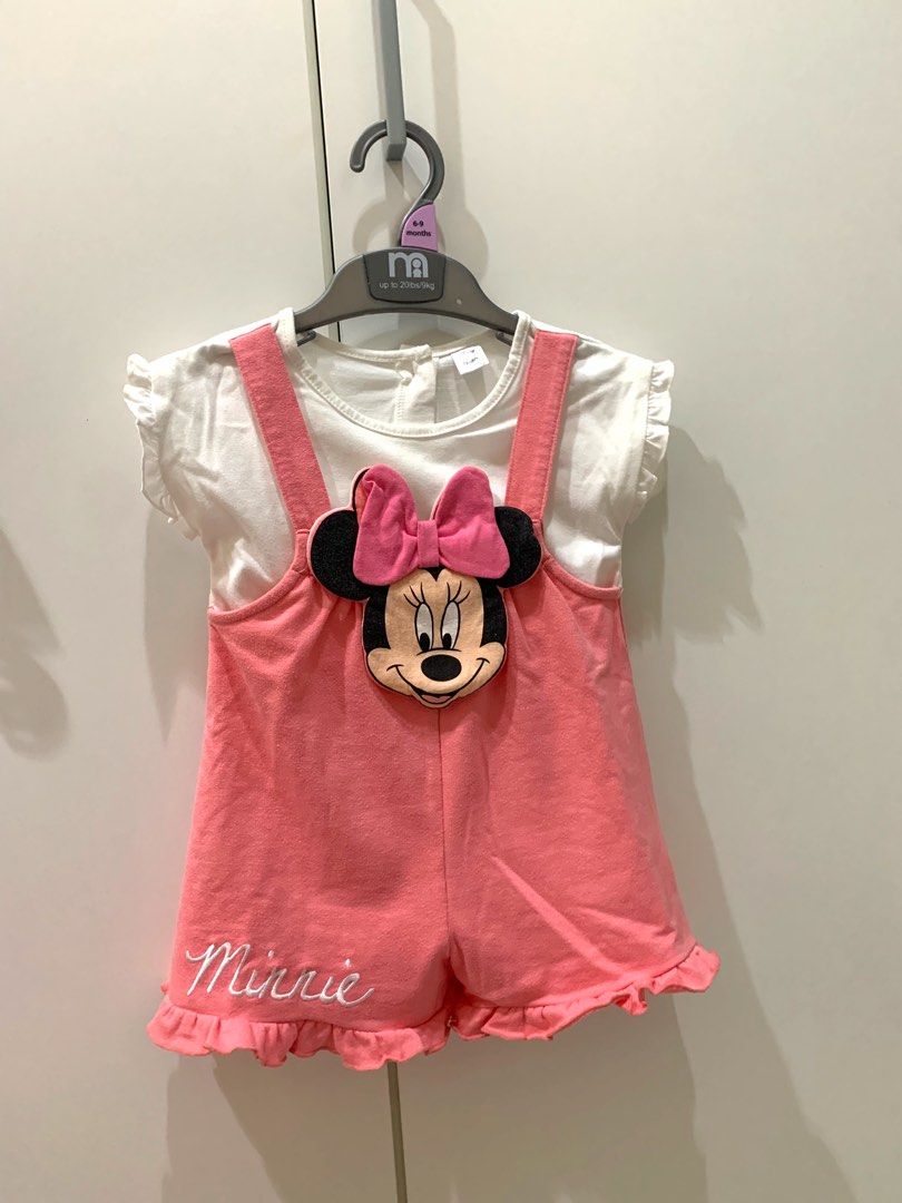 Mickey Minnie Girls Sleeveless Play And Jumpsuit main image 0
