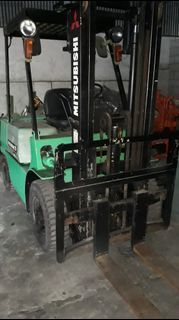 Mitsubishi forklift container type mast fork lift