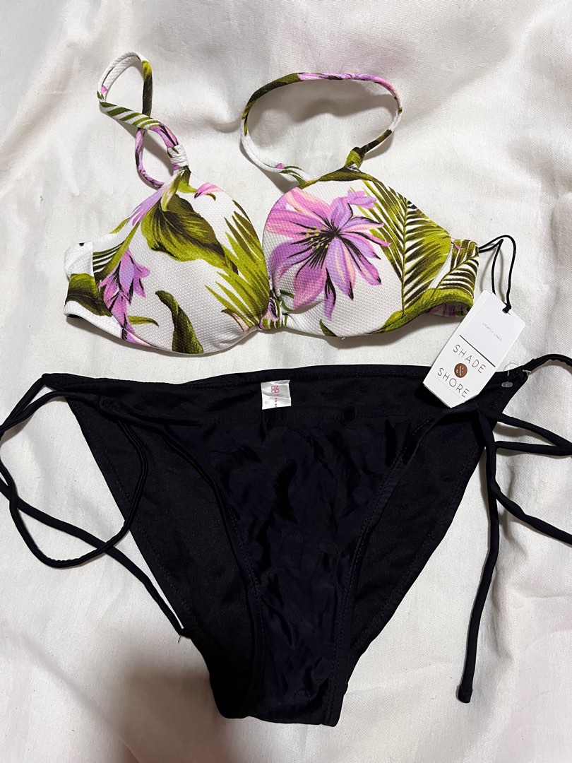 MIX AND MATCH TWO PIECE SWIMSUIT on Carousell