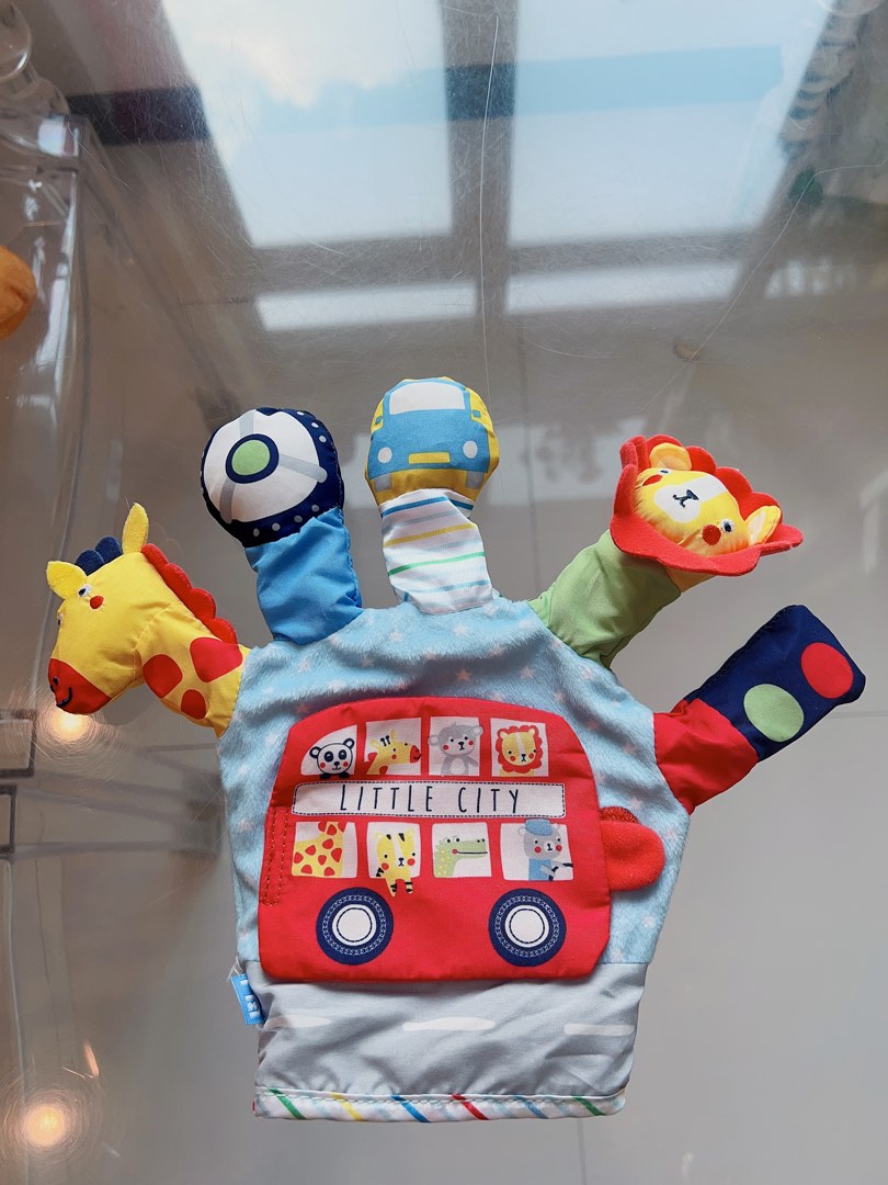 Mothercare Finger Puppets Glove Mirror Toy, Babies & Kids, Infant