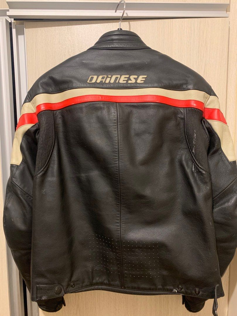 Motorcycle Jacket Dainese leather (Category: Coats, Jackets and Outerwear) located in Santa Rosa. Submitted by pugozamora (Listing ID 1228675495, Image 2). Description: Dainese pure leather jacket Great protection especially on tracks New note From 10k down to 8k.
