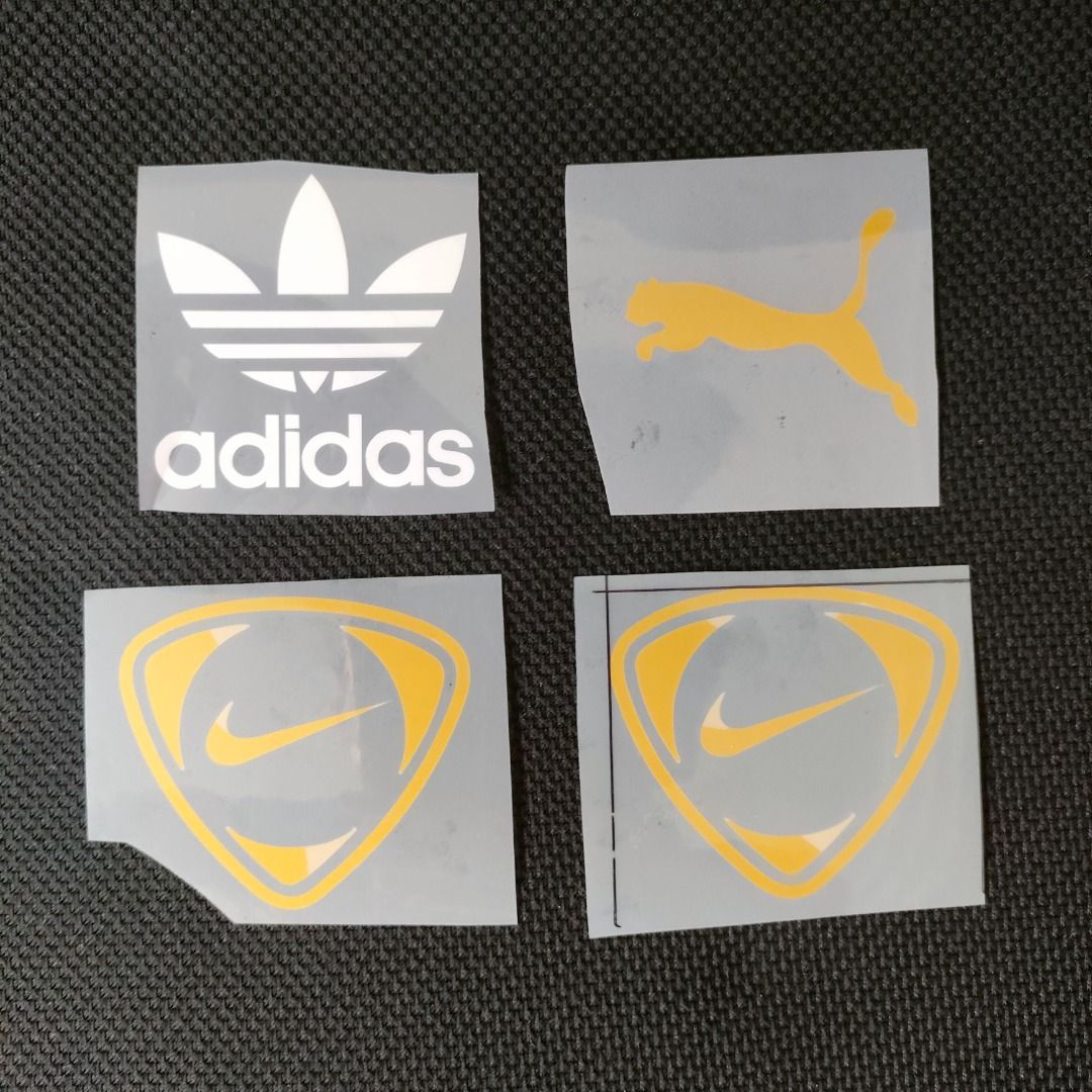 Nike Adidas Puma Sponsor Brand Logos