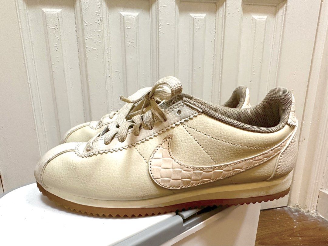 Nike cortez leather trainers sneakers 波鞋, 波鞋- Carousell