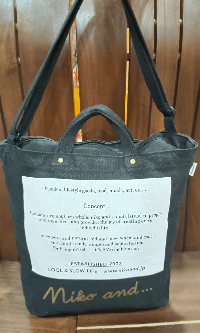niko and... (Category: Shoulder Bags) located in Cabuyao City. Submitted by jhingonlineshoppe (Listing ID 1228584168, Image 1). Description: not faded normal SOU.