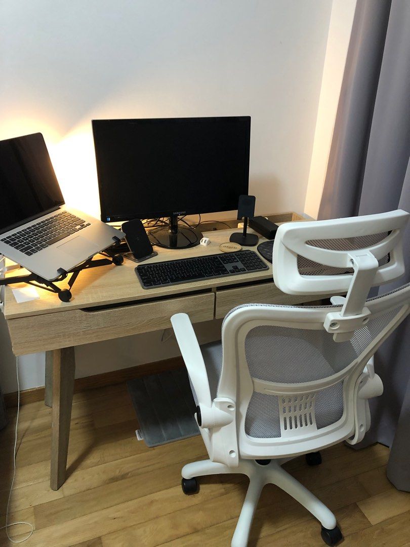 Office Chair and Table, Furniture & Home Living, Furniture, Chairs on