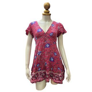 OLLY Casual Dress in Floral Pink