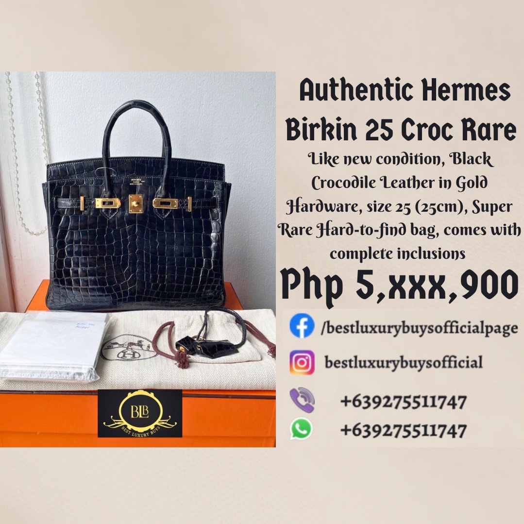 Onhand Brandnew Authentic Original Hermes Birkin 25 B25 Gold Gold Hardware  Complete Inclusions Bag, Luxury, Bags & Wallets on Carousell