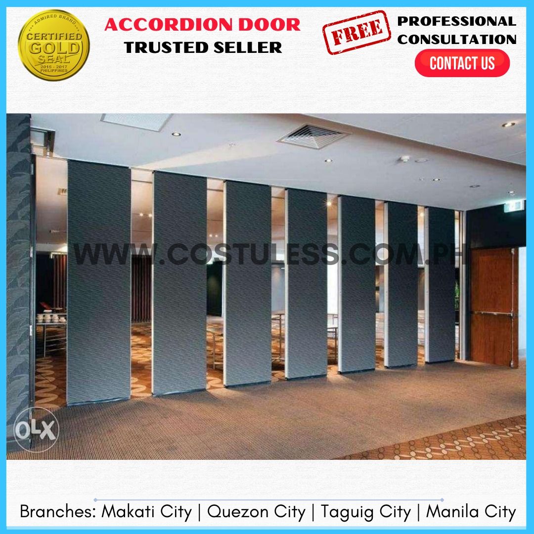 Operable Partition, Acoustic Partitions, Accordion Door, Office