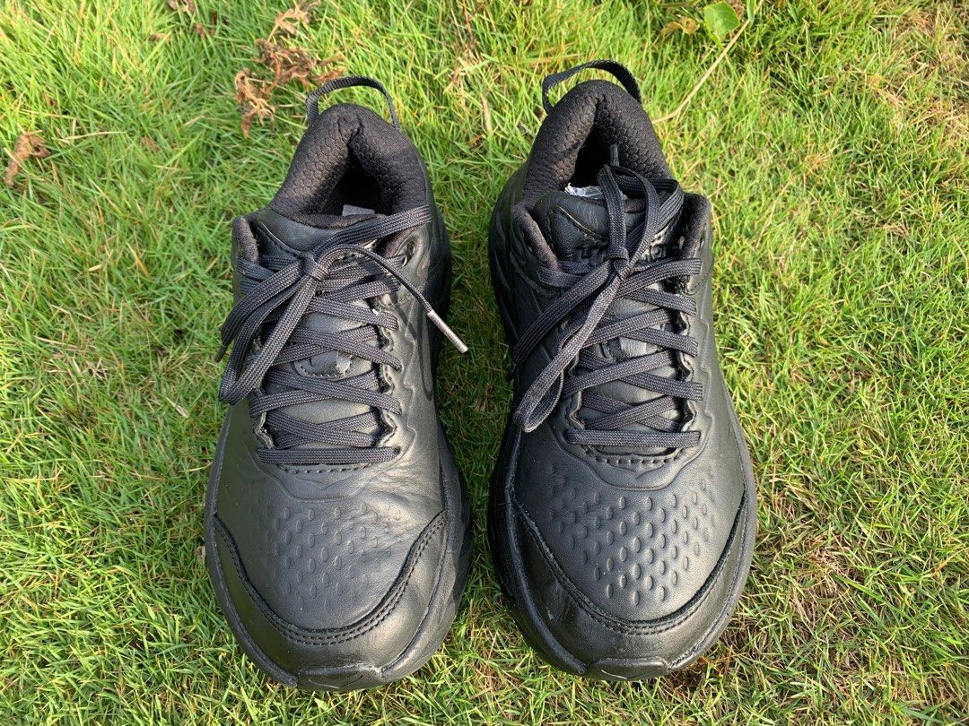 Original Hoka Bondi SR Leather Running Shoes, Men's Fashion, Footwear ...