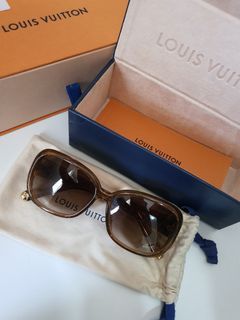 Authentic/Original LV Obssession GM Glitter Honey Sunglasses