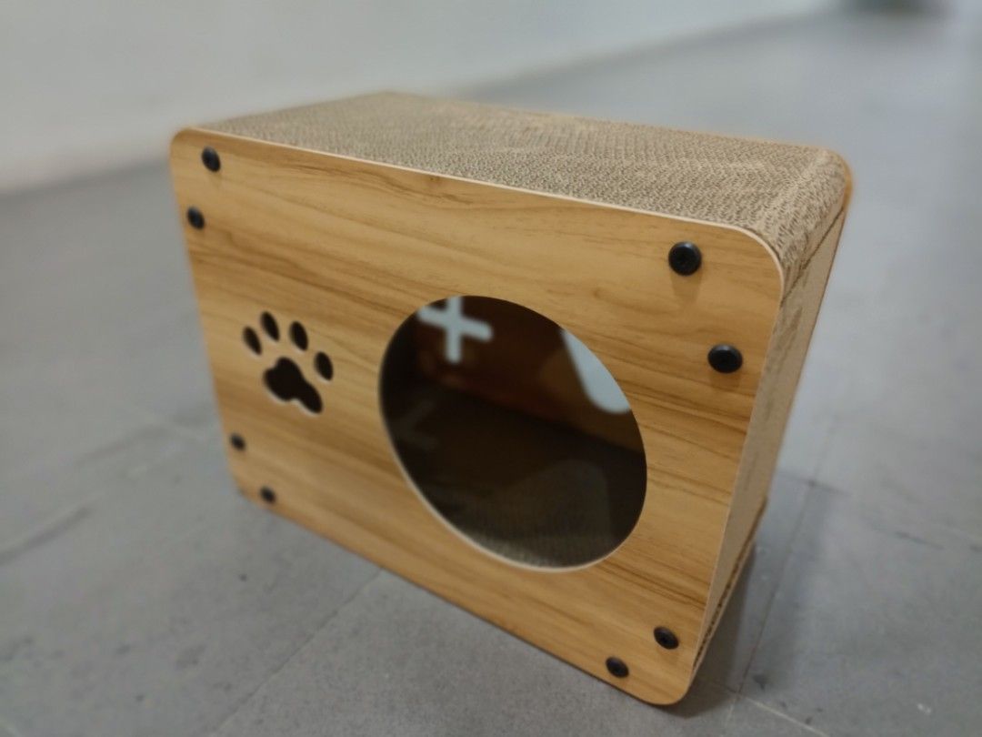 PAWSY CAT Scratch Box Small, Pet Supplies, Homes & Other Pet
