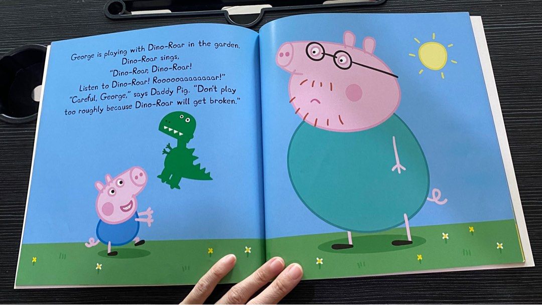 Hobbies　Dinosaur　on　Carousell　“　New　book,　Children's　Peppa　Magazines,　Books　Books　Pig　story　“George's　Toys,