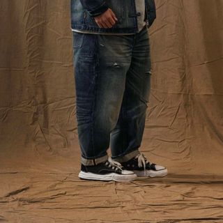 PERSEVERE DISTRESSED STONEWASHED DENIM JEANS ( LIMITED EDITION )