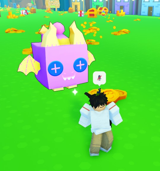 PET SIMULATOR X HUGE PASTEL SOCK DRAGON, Video Gaming, Gaming