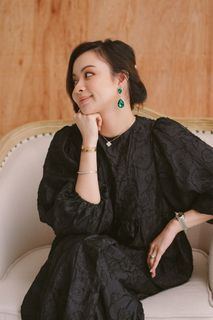 RENT Petitmoi Juliet Kurung in Noir