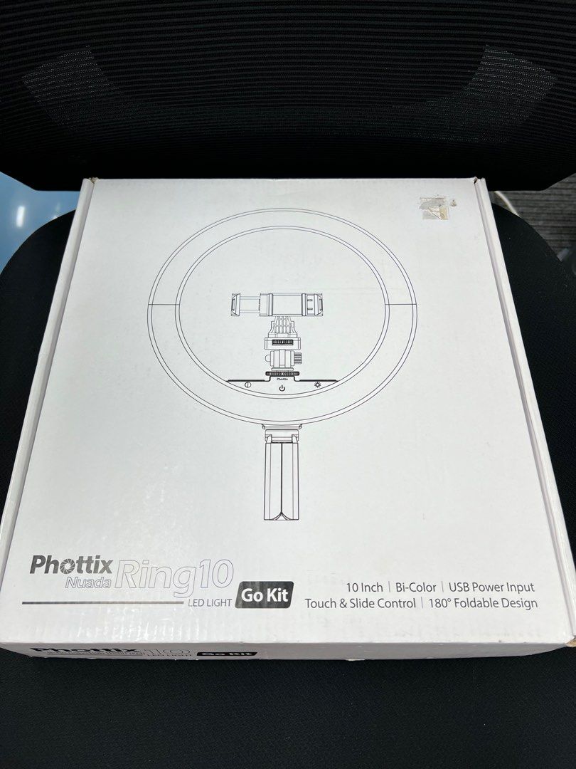 Photic Nuada ring 10 led light go kit, 攝影器材, 攝影配件, 燈光及