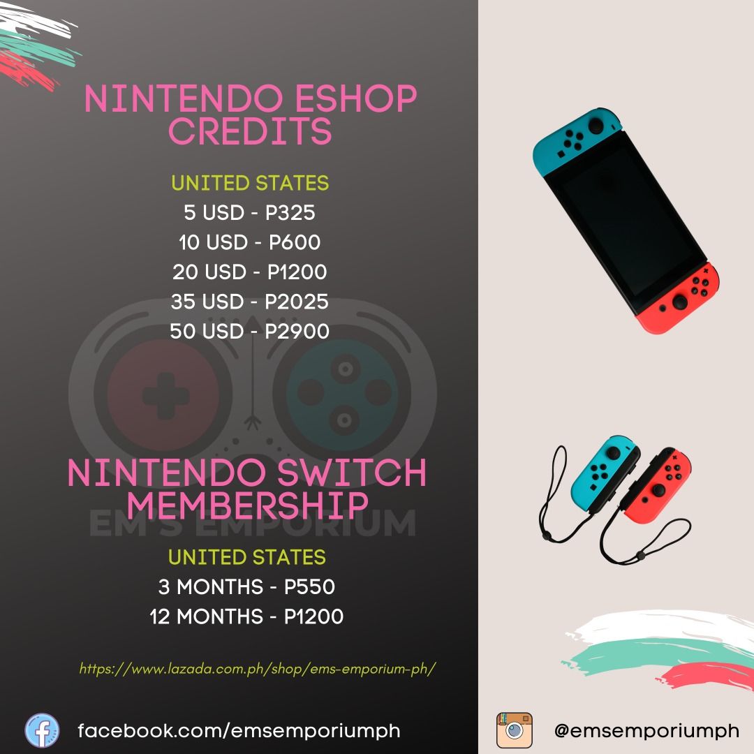 Playstation Credits, Steam Wallet, Nintendo Eshop Credits etc., Video ...