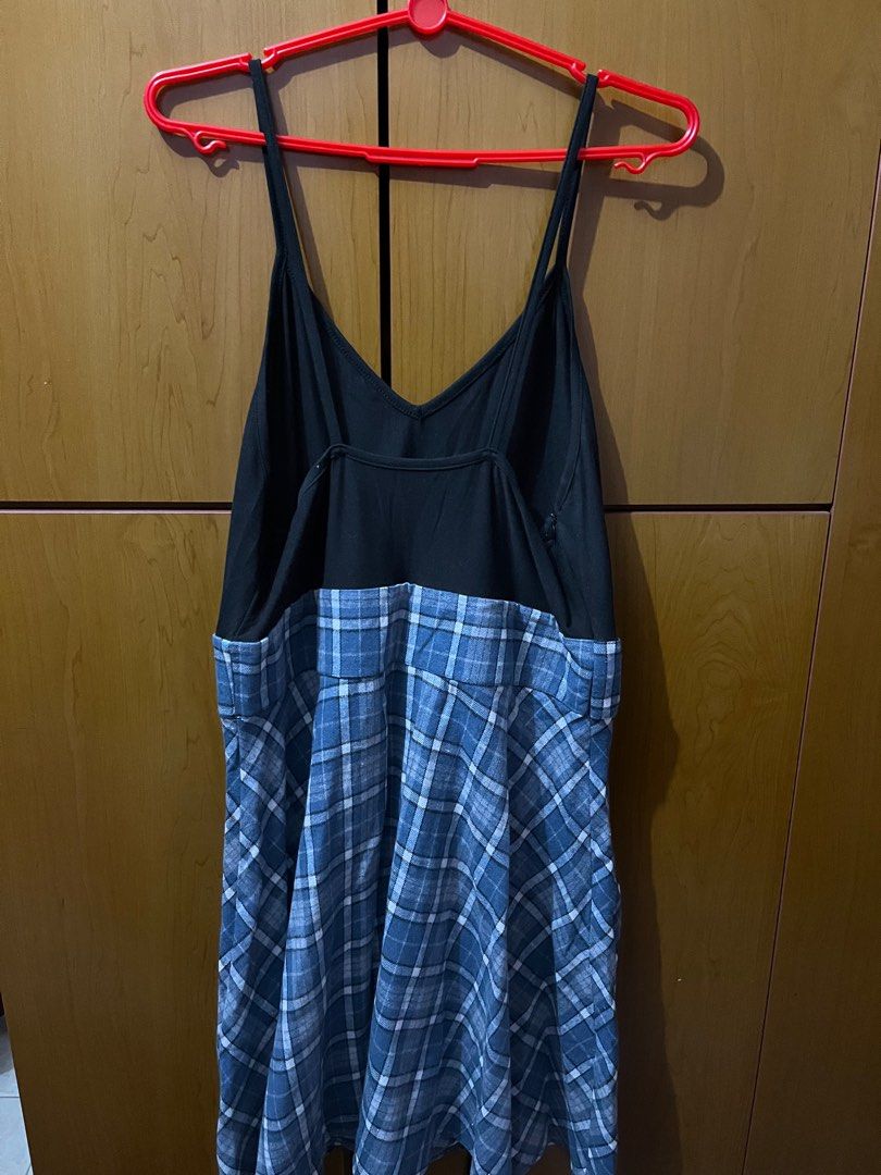 Plus Size Plaid Dress, Women's Fashion, Dresses u0026 Sets, Dresses on Carousell
