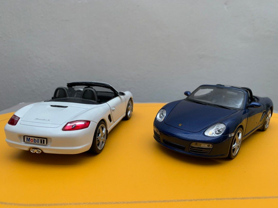 Porsche Boxster S Welly die cast 1 24 Hobbies Toys Toys