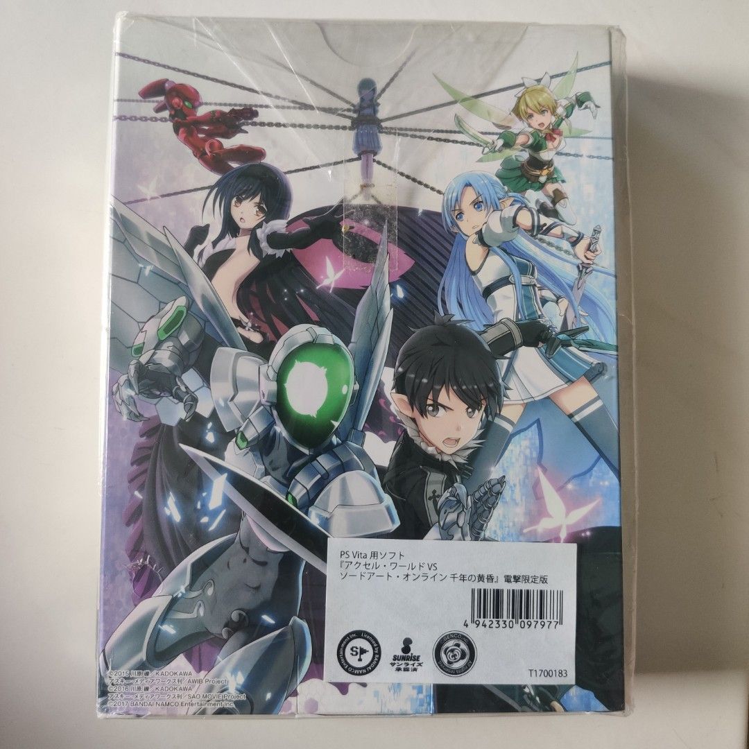 Ps Vita Accel World Vs Sword Art Online Millennium Twilight Dengki Limited Edition Video 2242