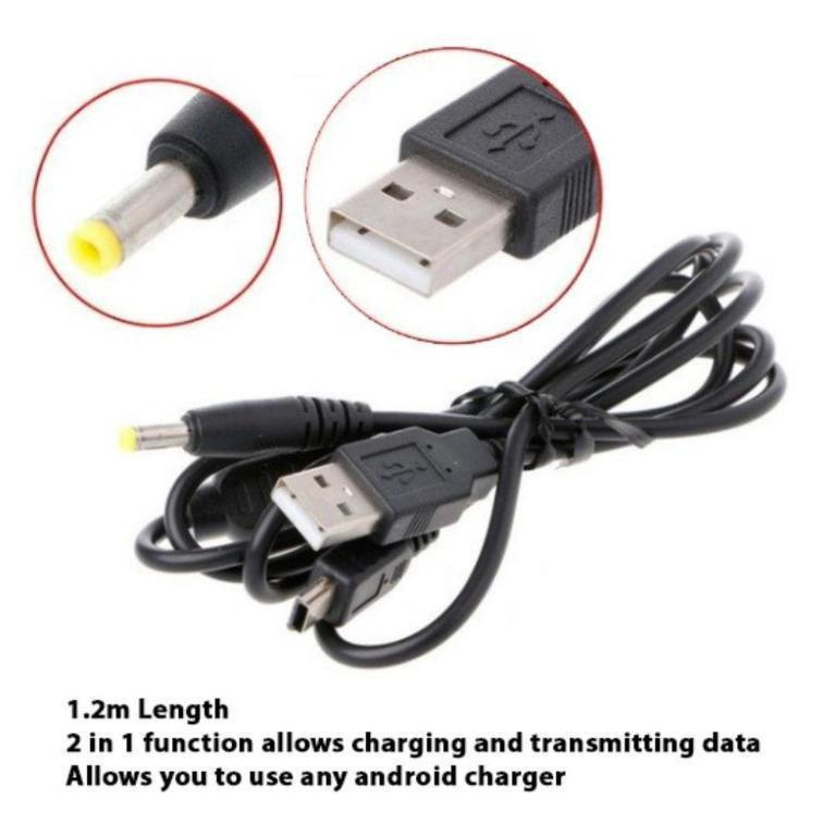 PSP or PS3 usb charging cable. Allows your psp to stay connected in usb mode while charging