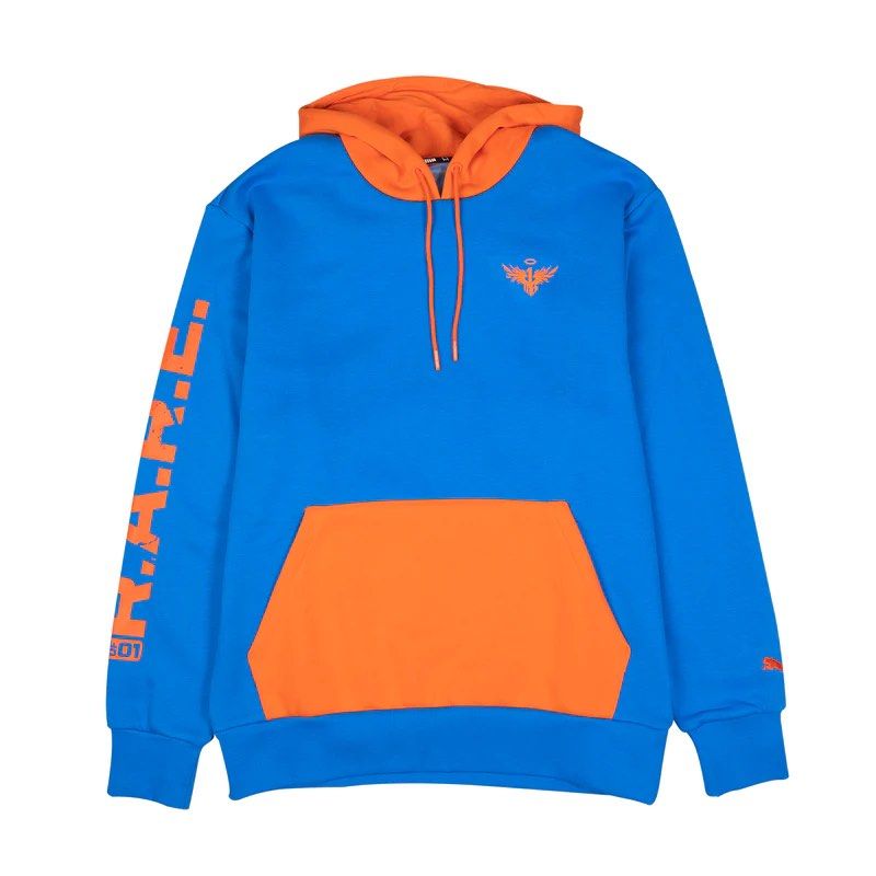 Puma Melo Colorblock Hoodie Ultra Blue New