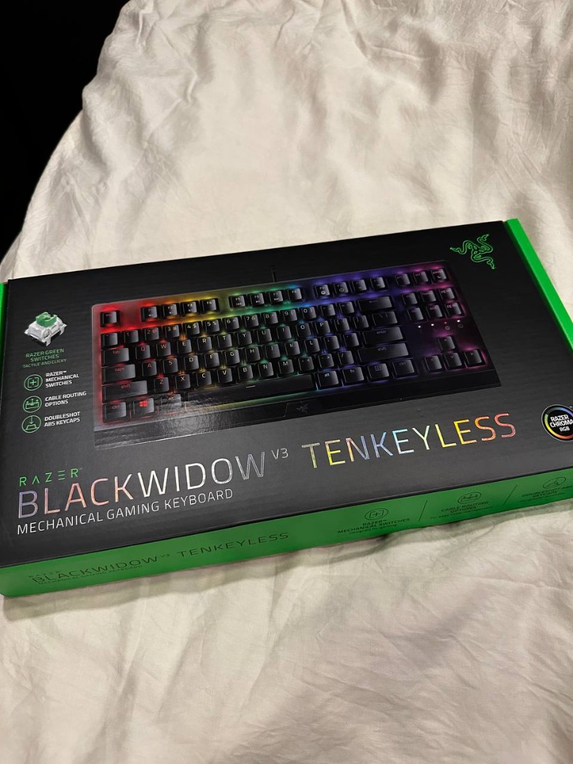 Razer blackwidow v3 tenkeyless, Computers & Tech, Parts & Accessories ...