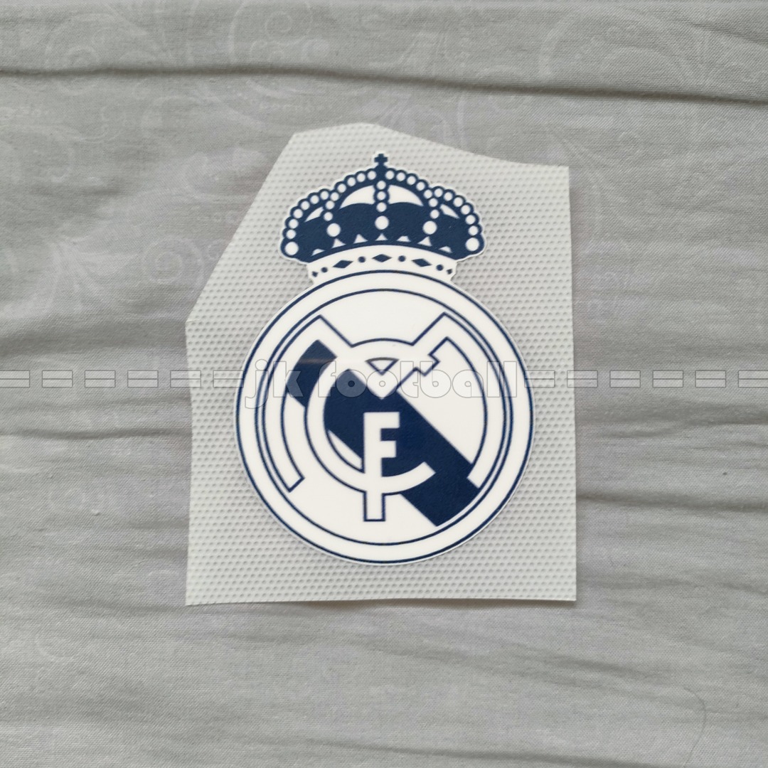 Real Madrid Crest Logo Cap - White