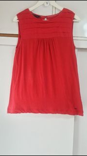 RED TOP Tommy Hilfiger 鮮紅色背心上衣64204783574017110