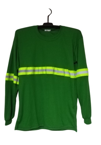 Reflective Long sleeve 1x1 Stretch Soft Fabric on Carousell