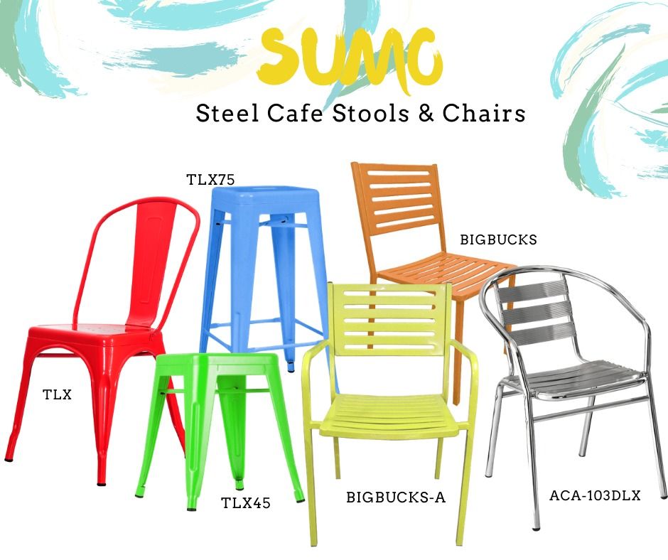 RESTO BAR FURNITURE Stacking Chair Aluminum Chair Plastic Chair