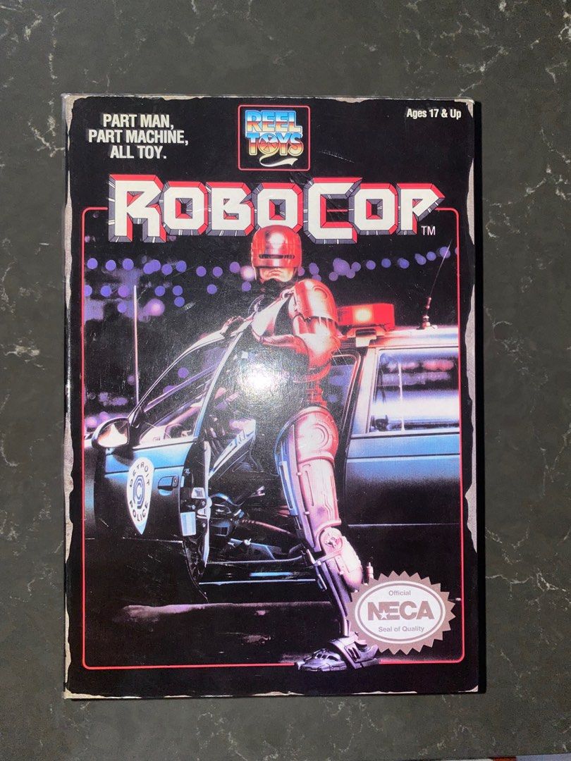 Robocop NECA video game appearance (Category: Figurines & Statues) located in Taguig. Submitted by randomshopnipaul (Listing ID 1228706186, Image 1). Description: Robocop 8bit video game appearance collectible Metro Manila MOP: gcash Buyer will shoulder shipping fee.