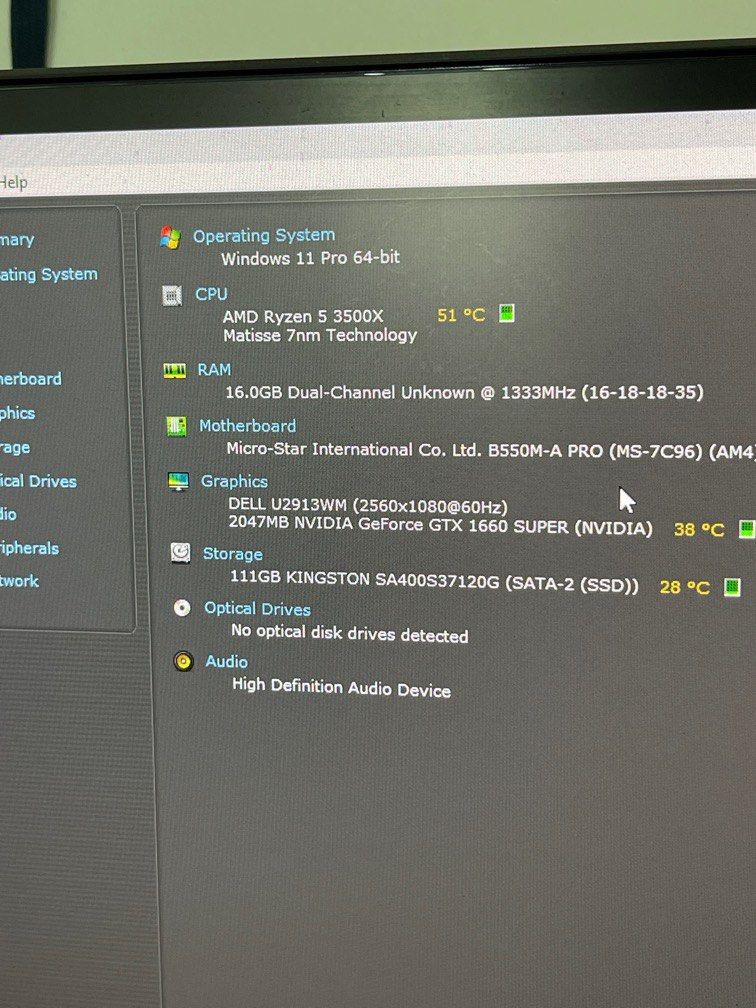 Ryzen 5 3500x 1660 super gtx pc gaming